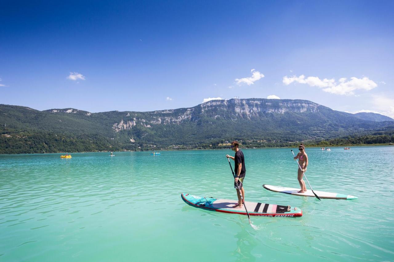 Huttopia Lac D'Aiguebelette Saint-Alban-de-Montbel Kültér fotó